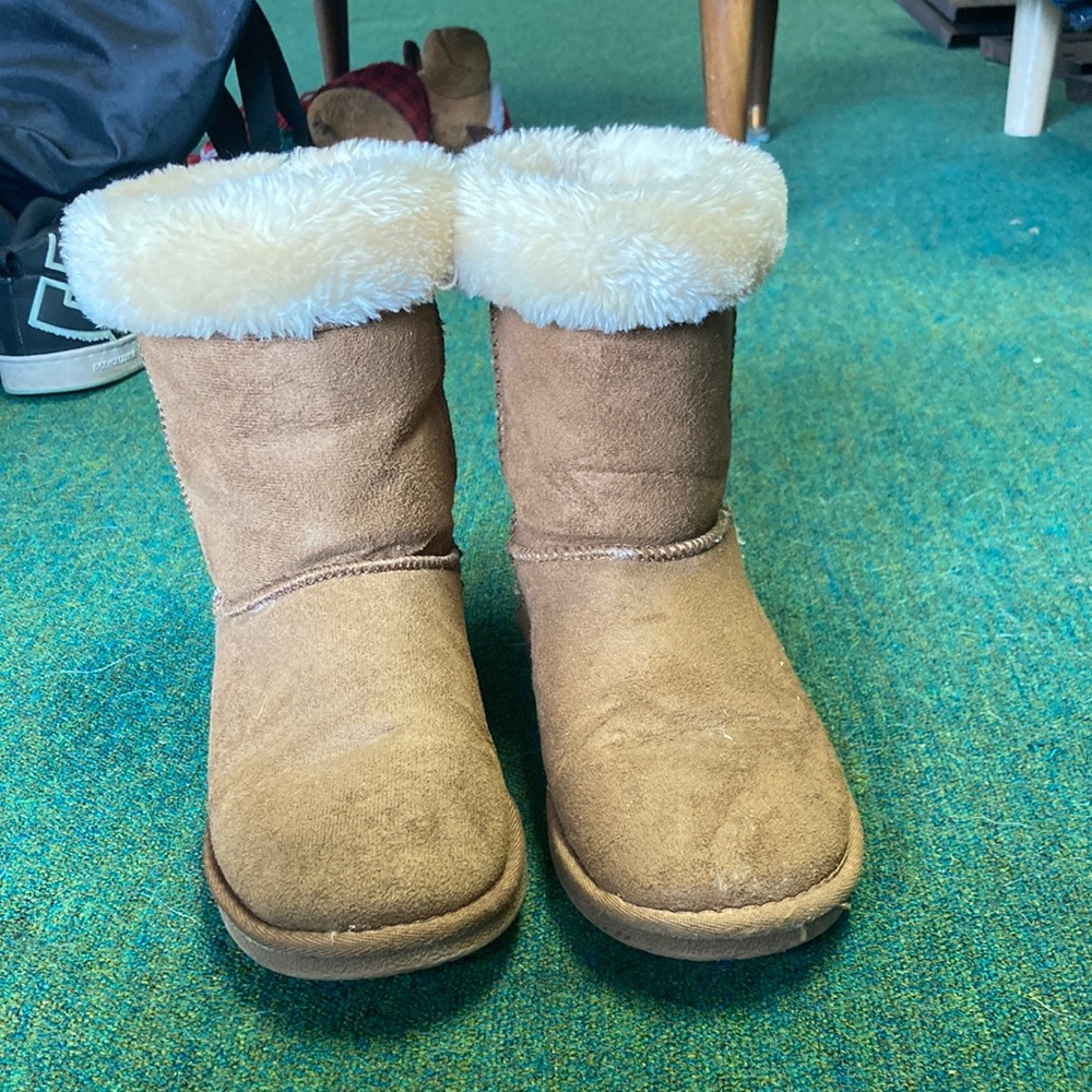 Fuzzy boots